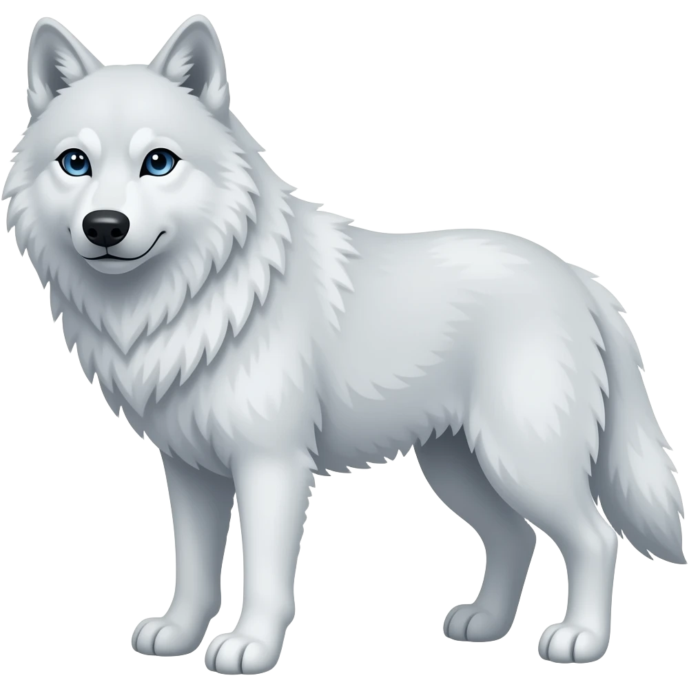 arctic wolf emoji