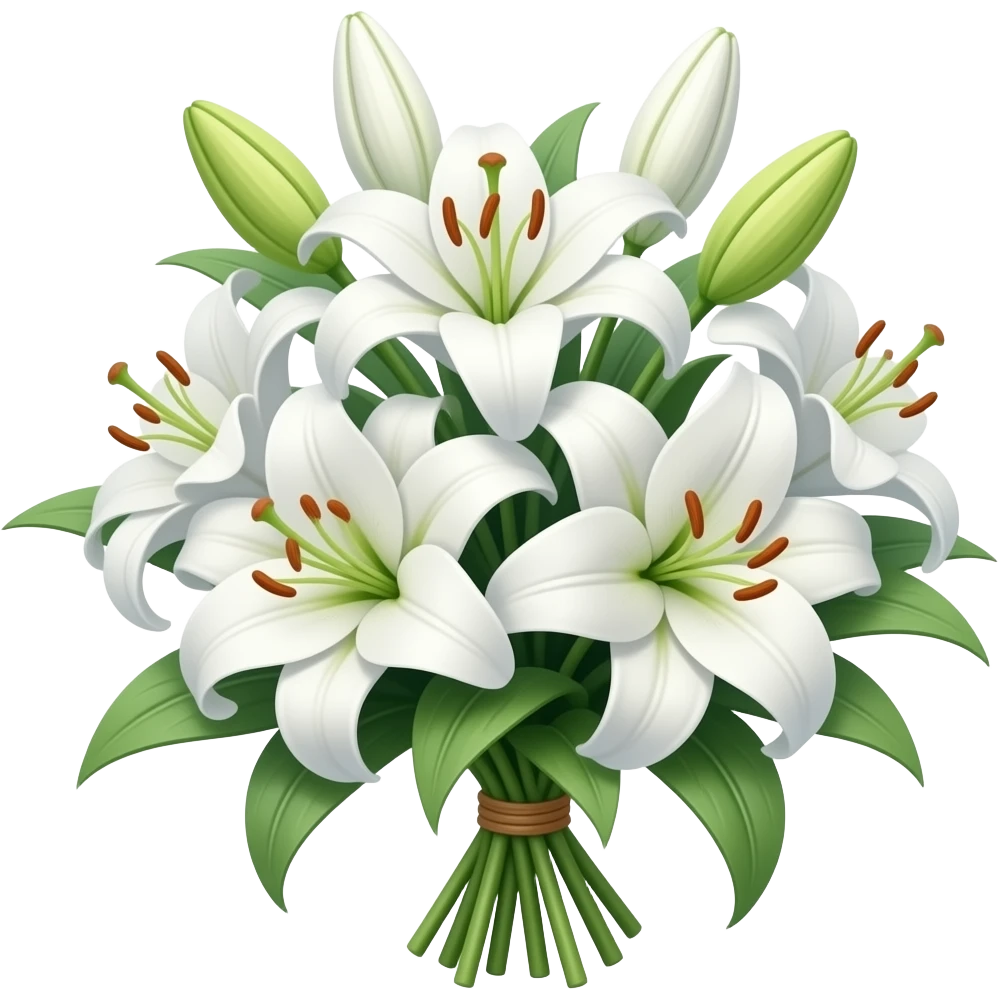Lillie bouquet emoji