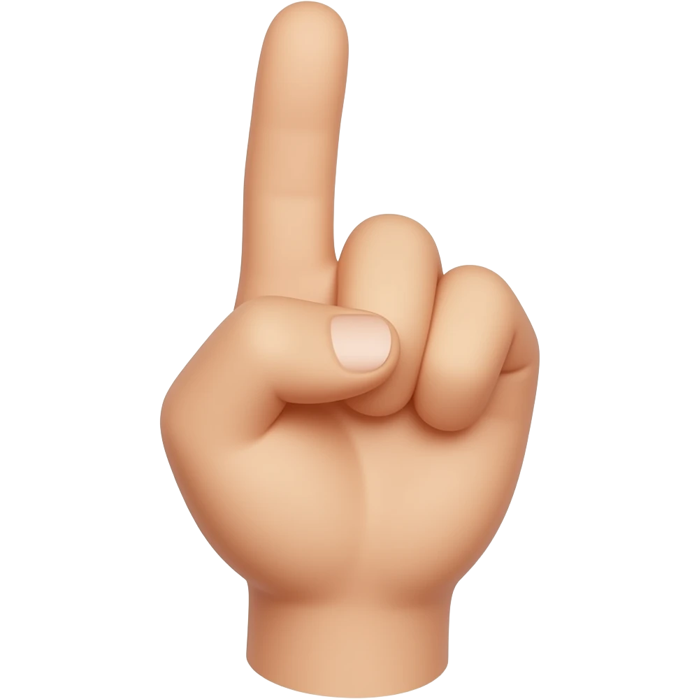 Finger bang emoji