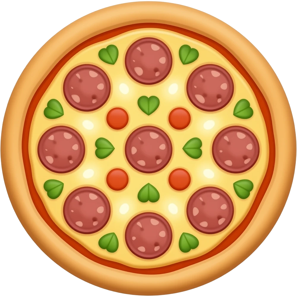 пицца круглая emoji