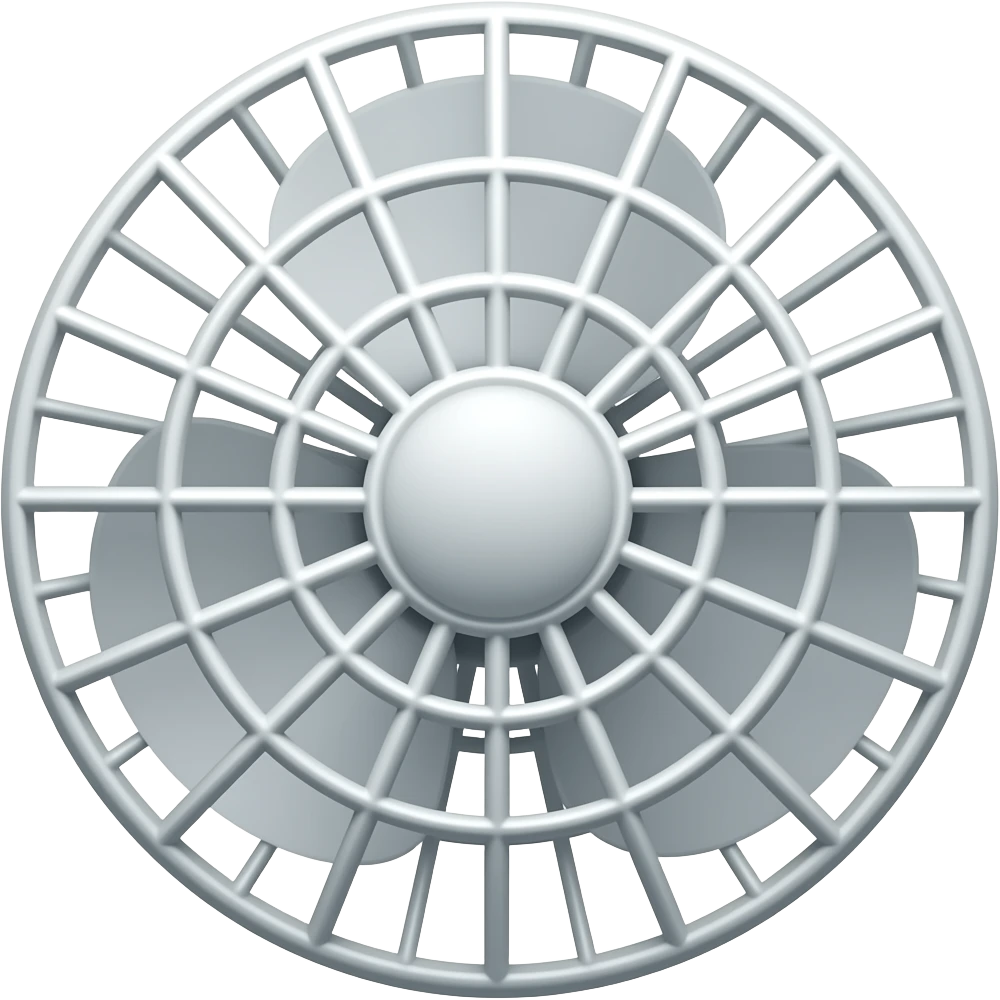 Give me 3 blade fan as emoji emoji