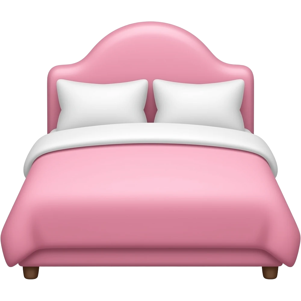 Bed Soft Pink emoji