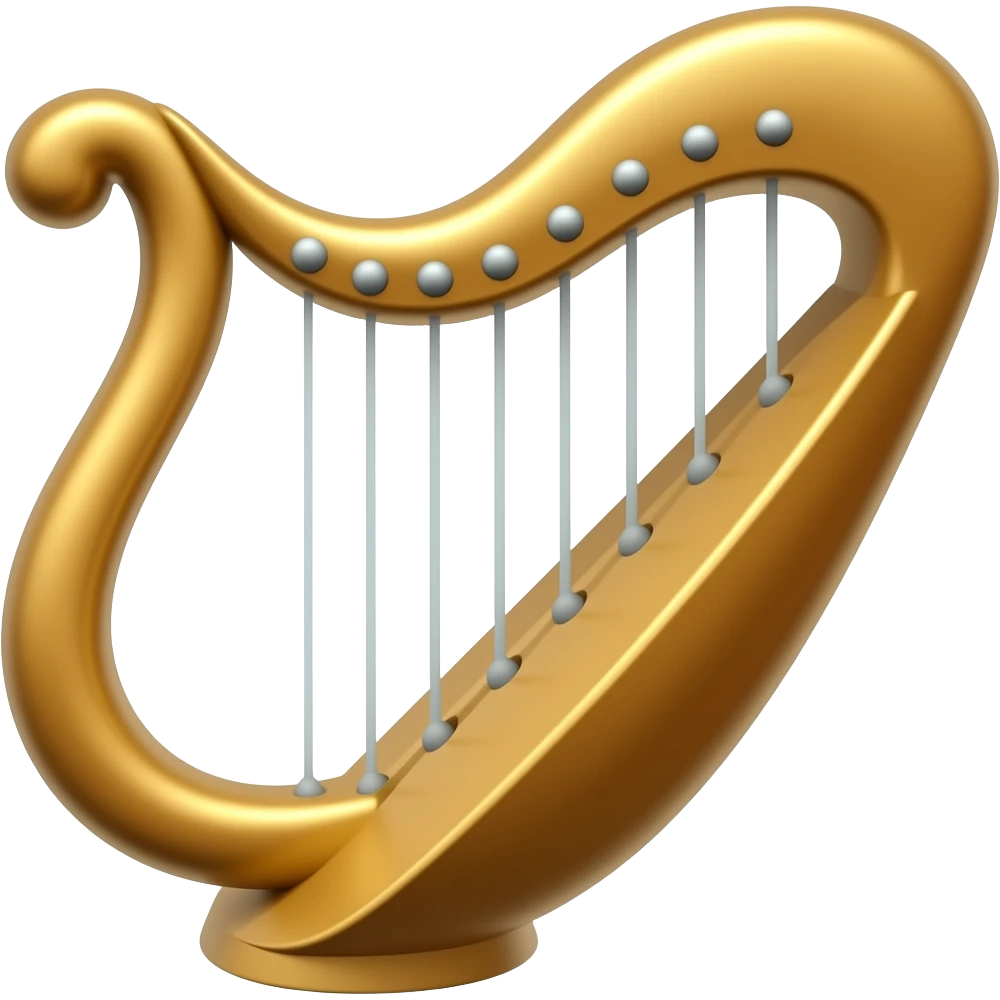 Lyre emoji