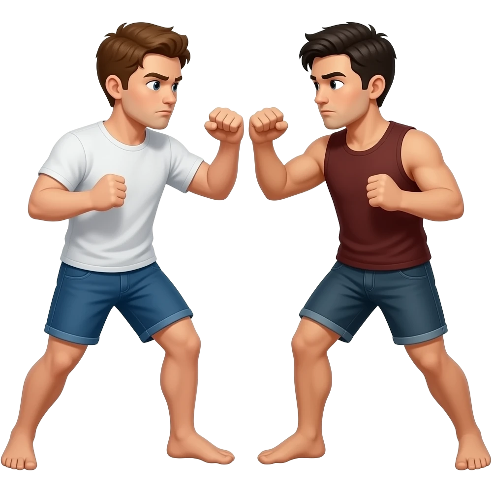 fighting emoji