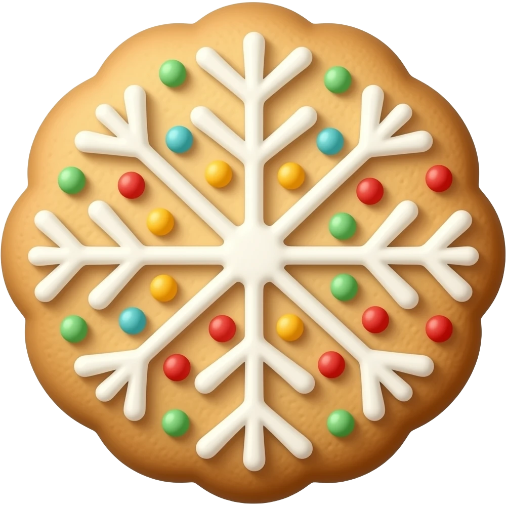 christmass cookie emoji