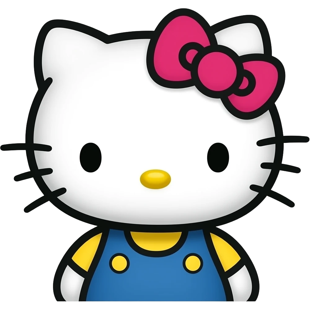 Hello kitty emoji
