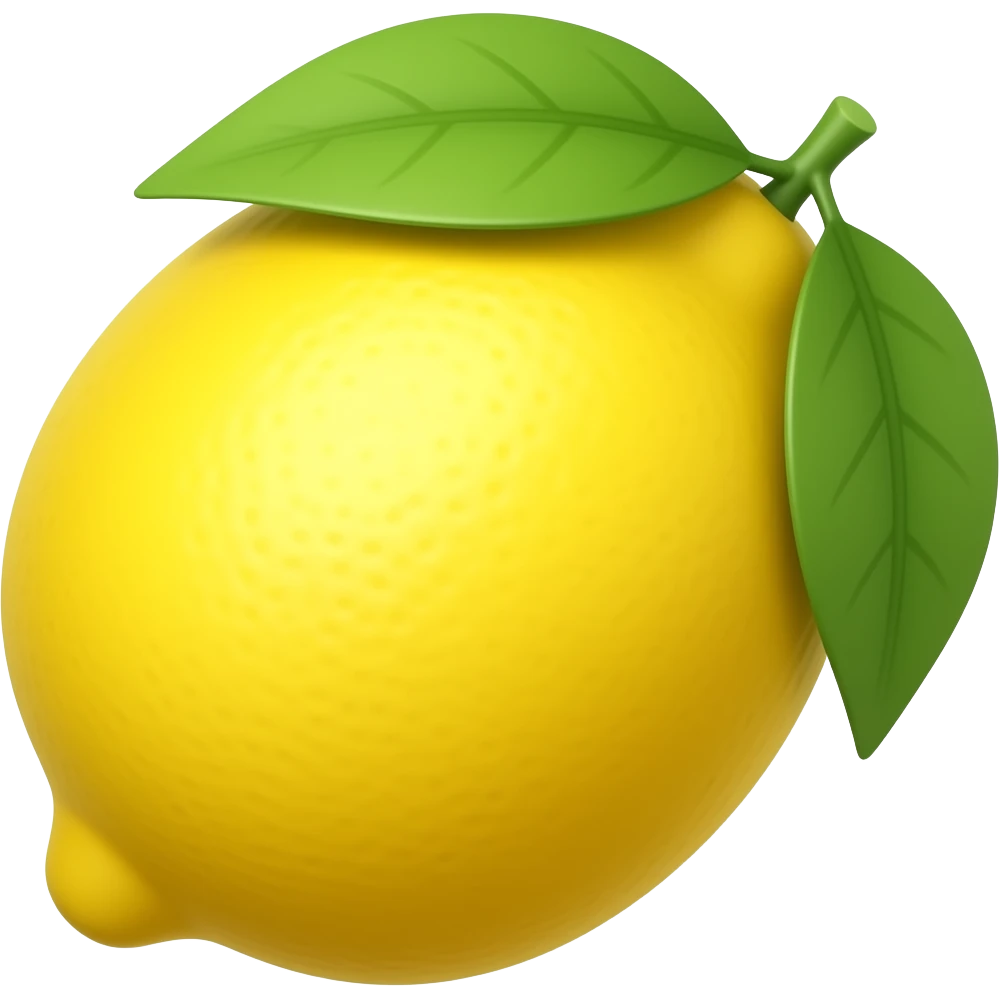 lemon emoji