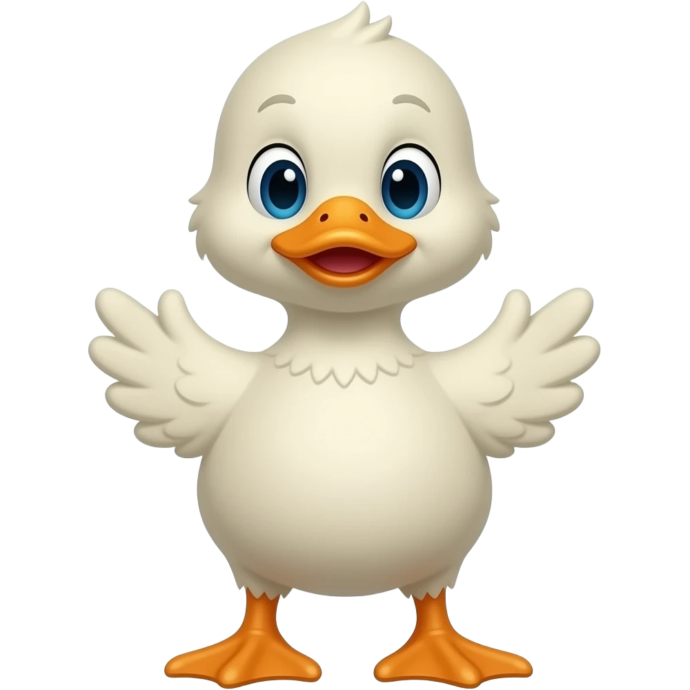 Lucky duck emoji