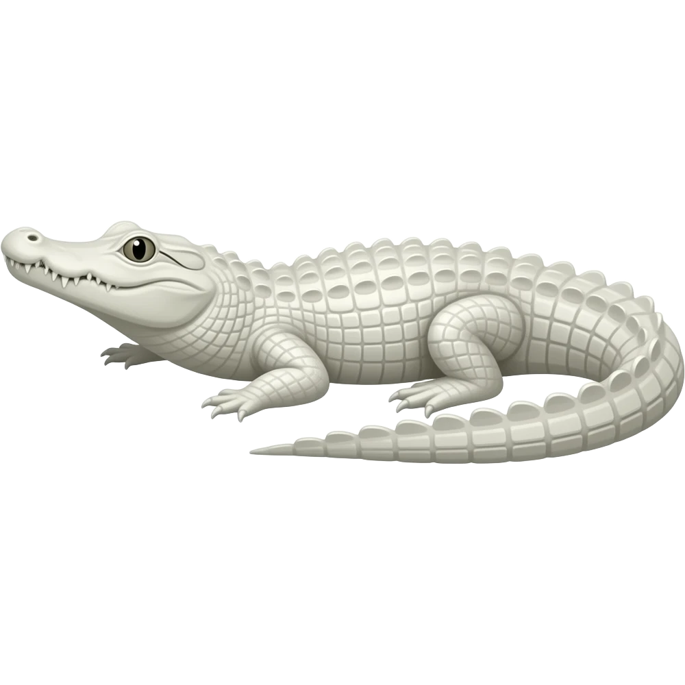 Albino aligators emoji