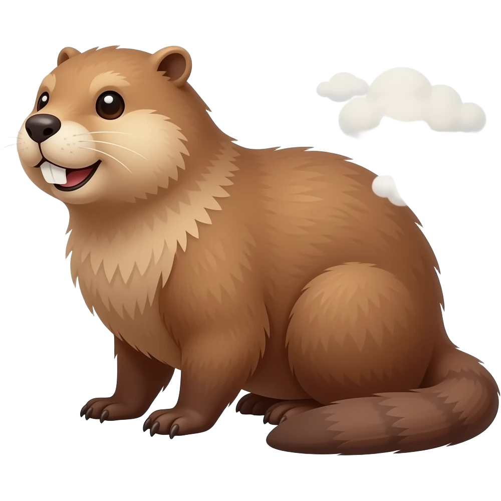 beaver emoji