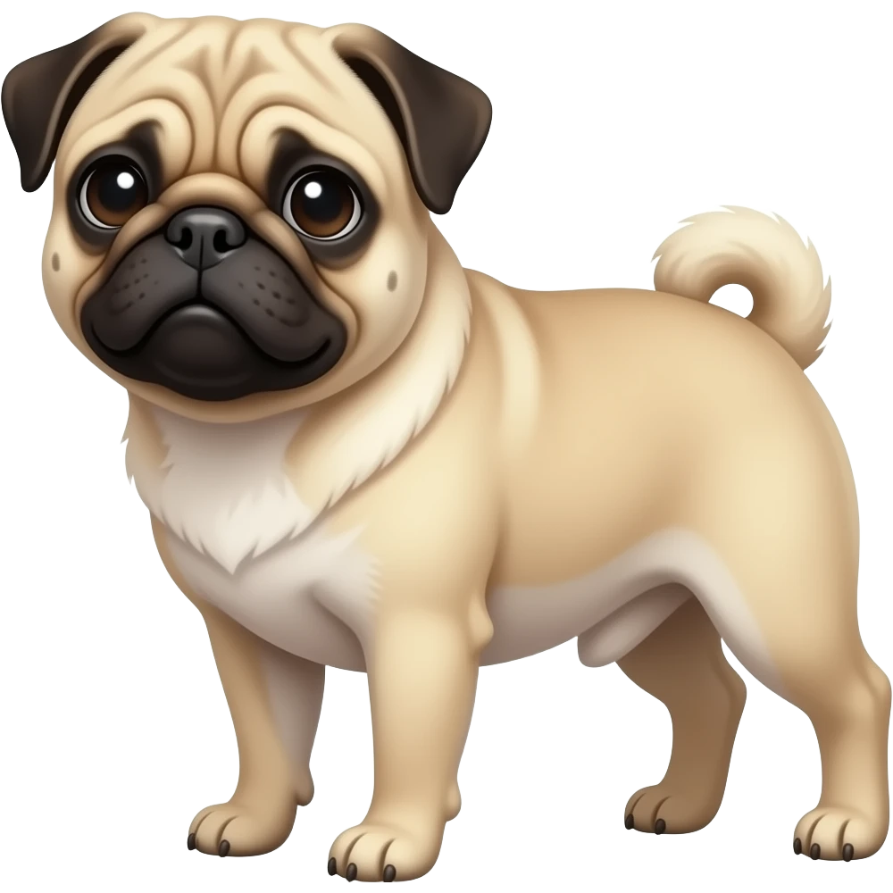 Pug emoji