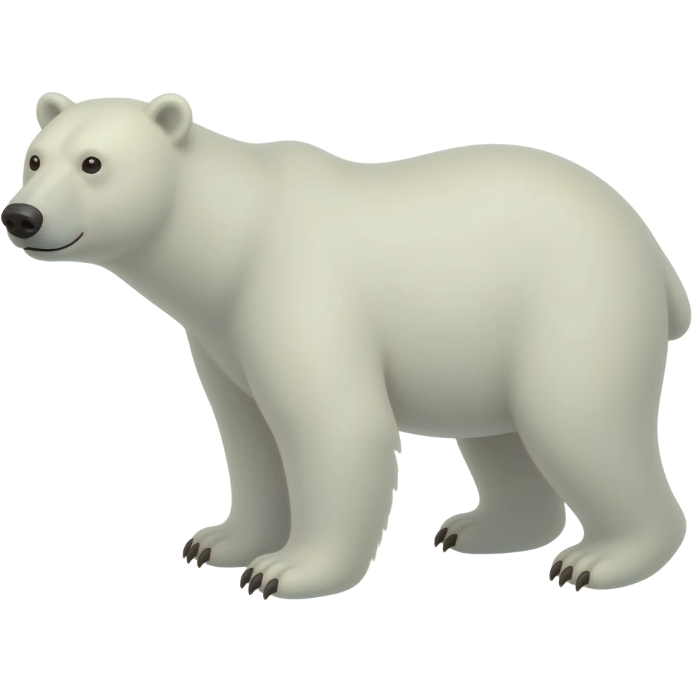 polar bear emoji