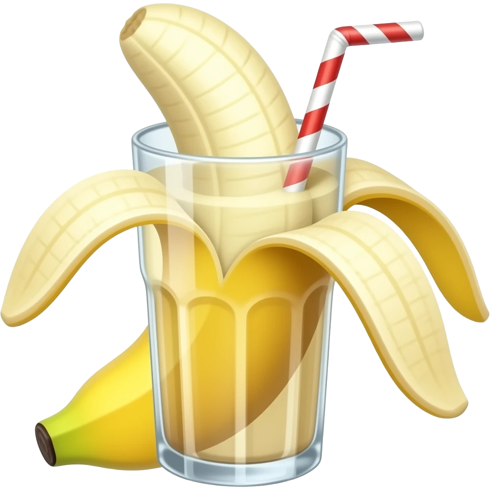 banana milkshake emoji
