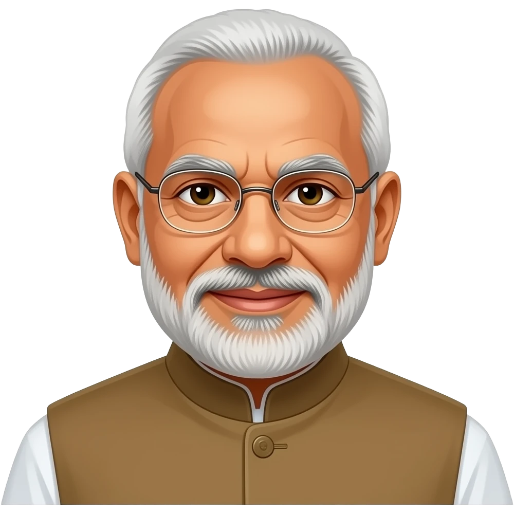 PM Modi cartoon sketch emoji