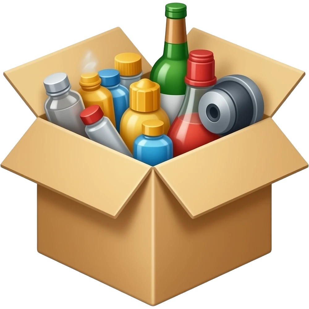 surplus box with stuff in it emoji