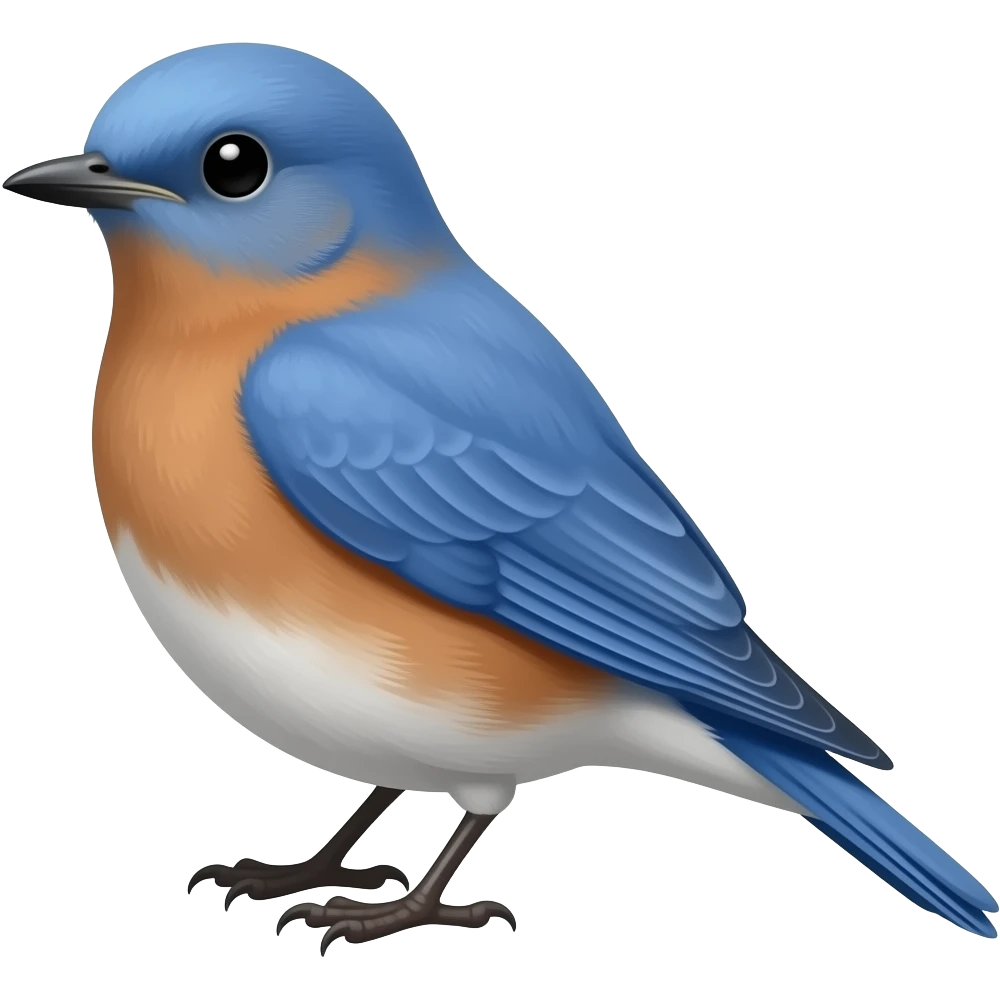 Bluebird emoji