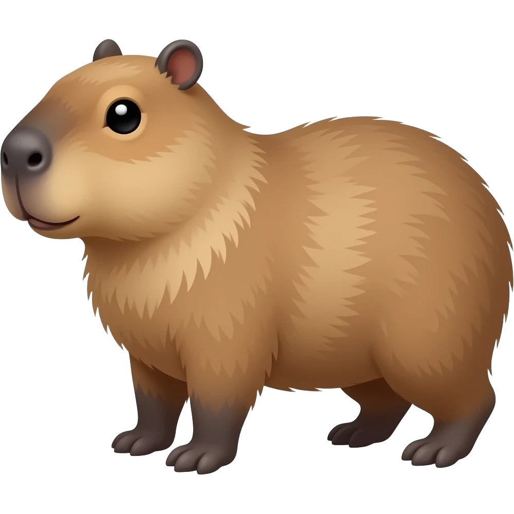 Capybara emoji