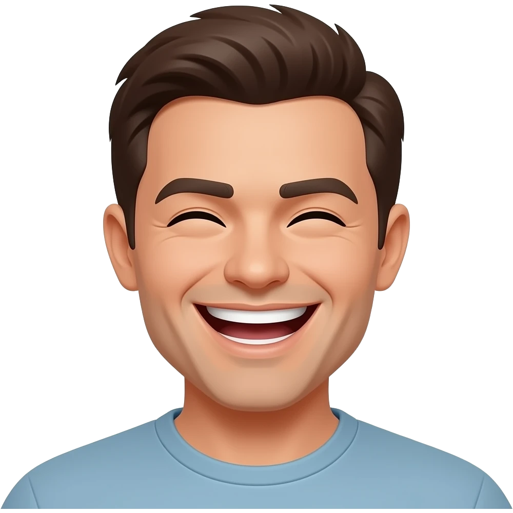 laughing emoji
