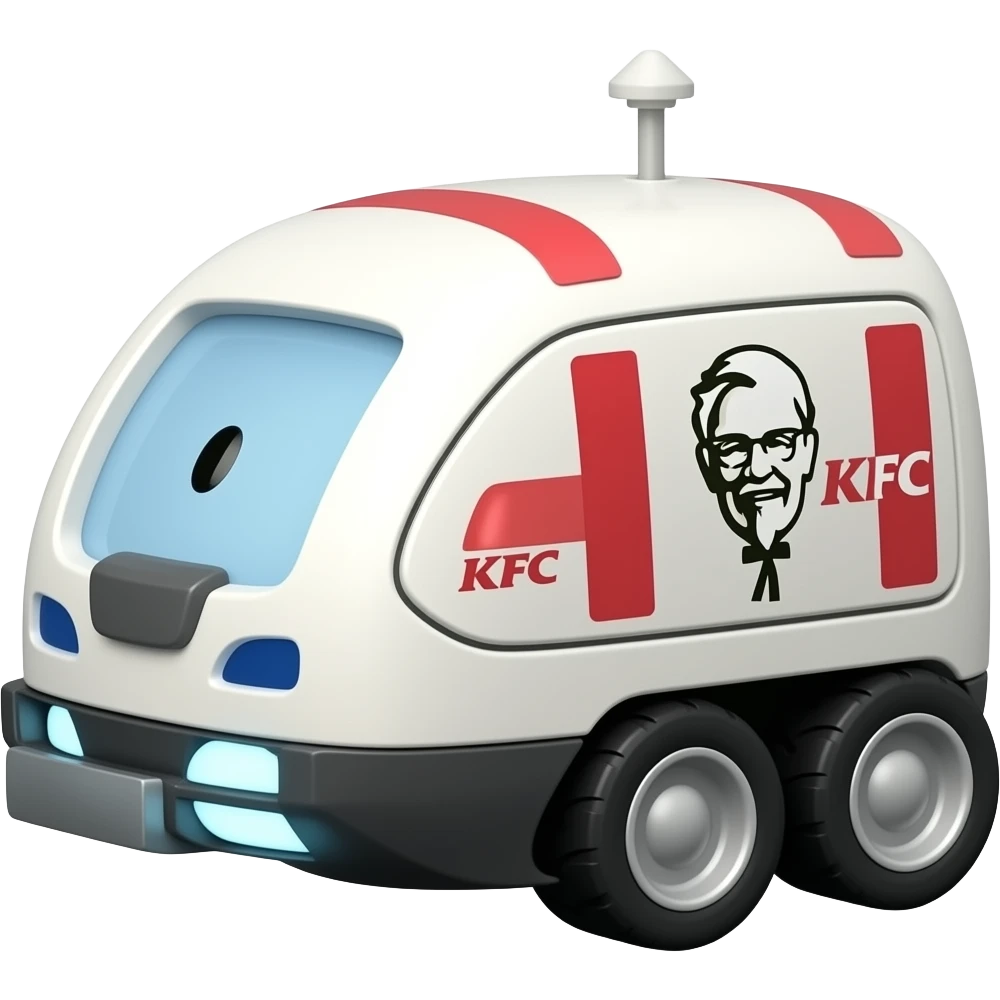 Kfc delivery robot emoji