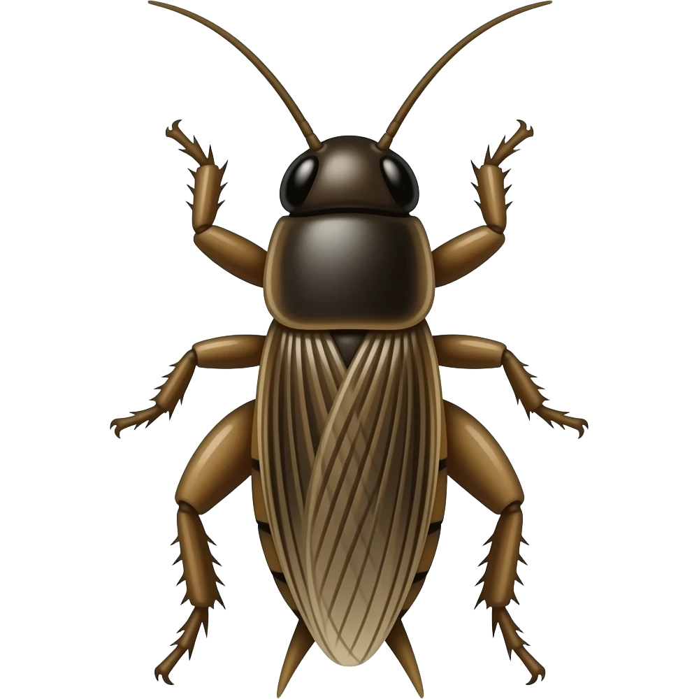 Mole cricket emoji