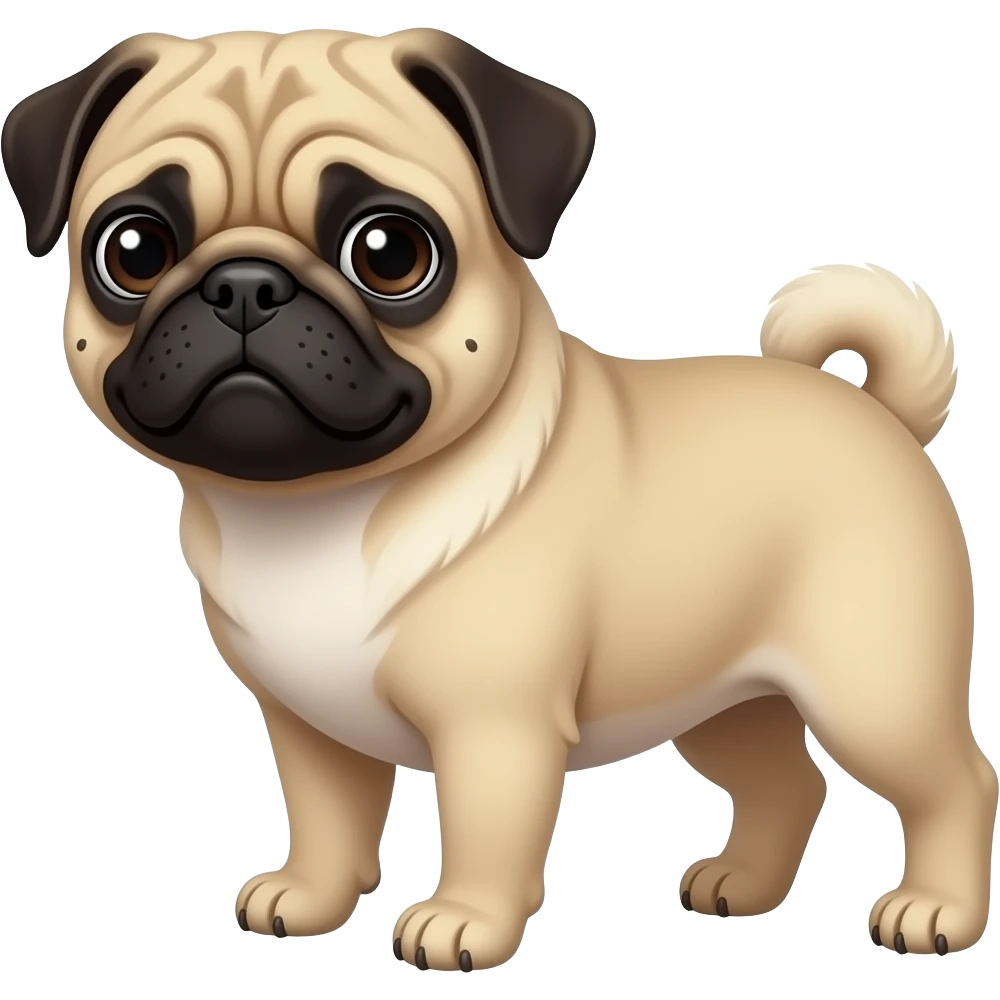 Pug emoji