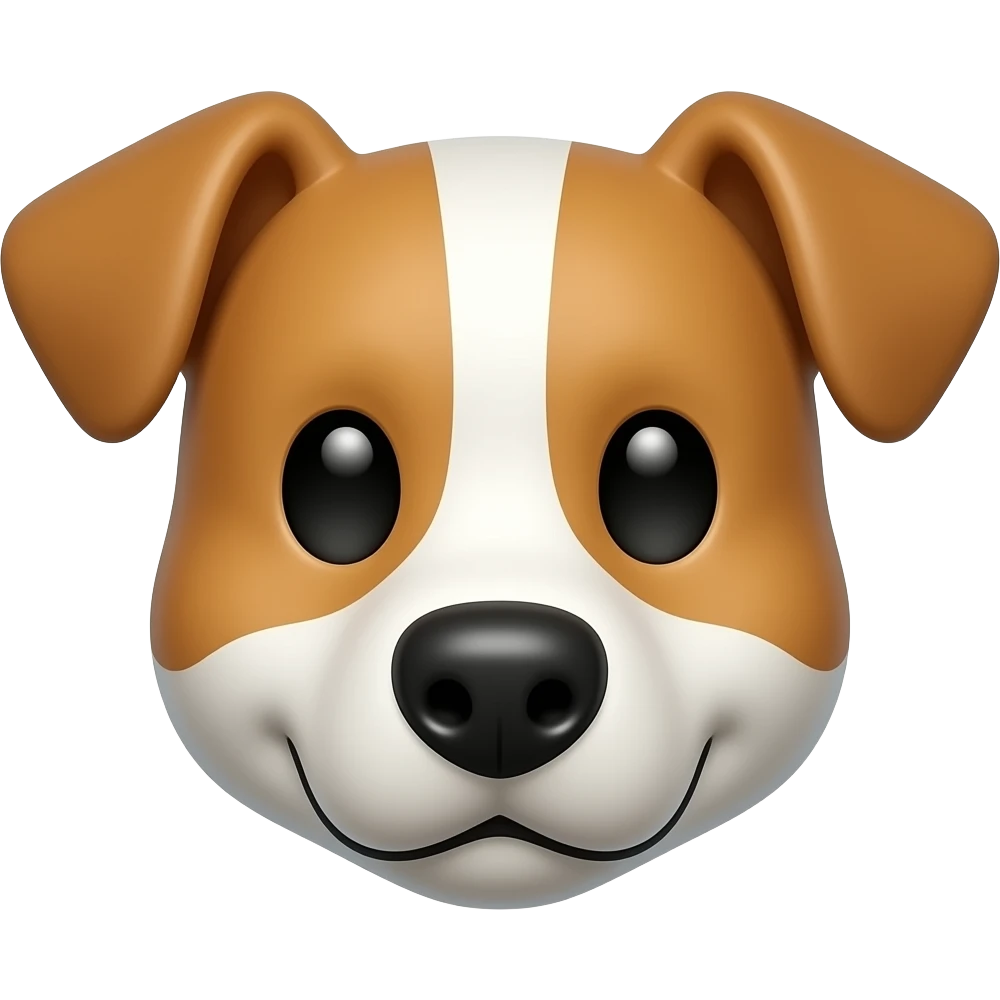 dog face emoji