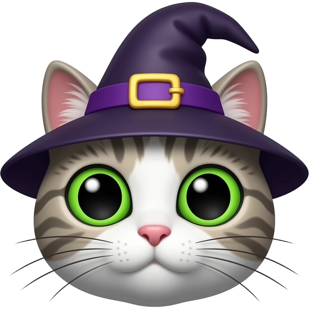 Witch Cat Face emoji