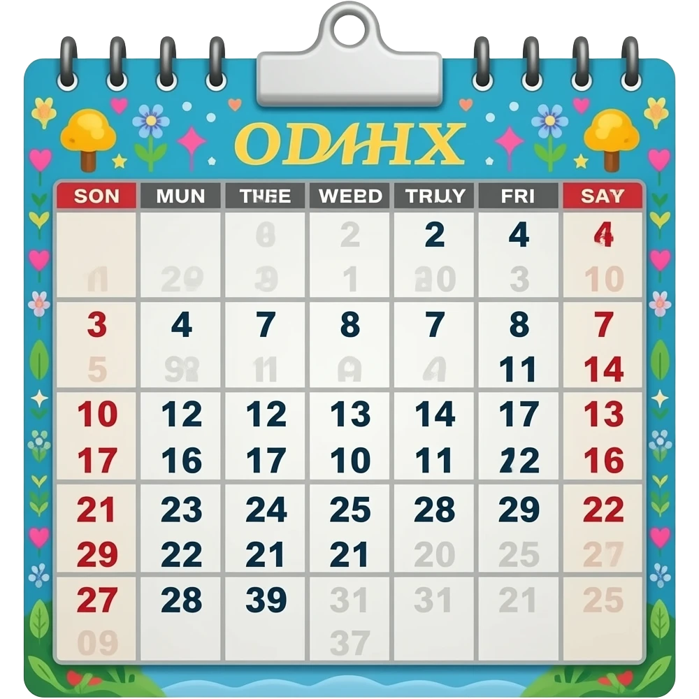 calendar emoji