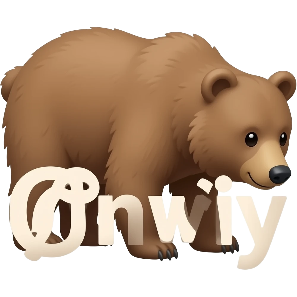 bear emoji