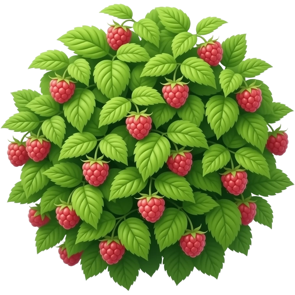 Raspberry Bush emoji