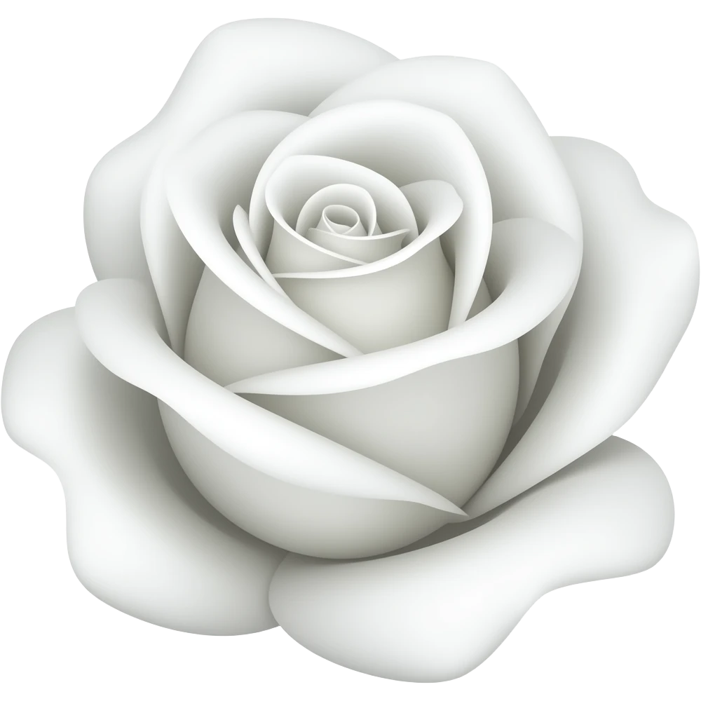 White rose emoji