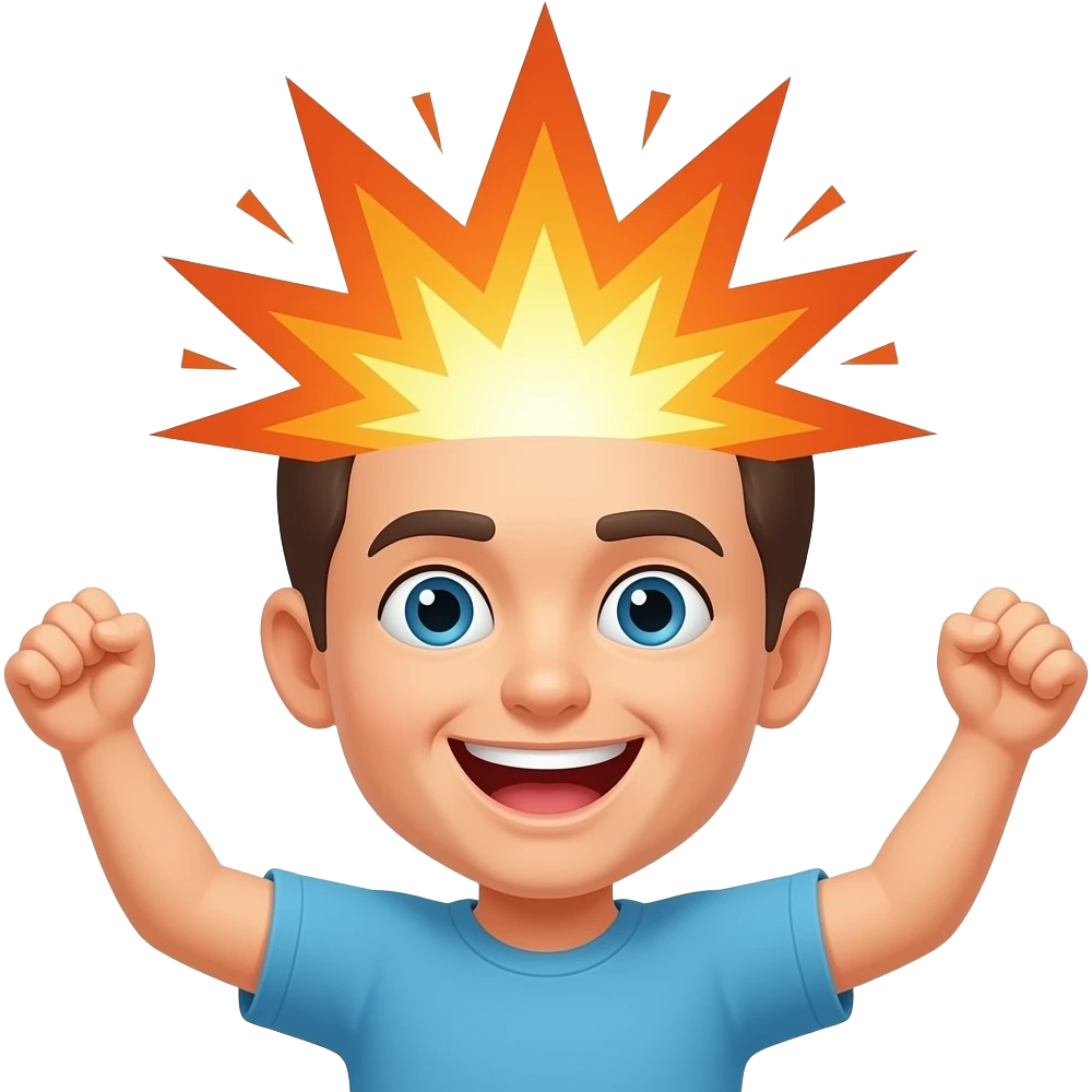🤯🥳 emoji