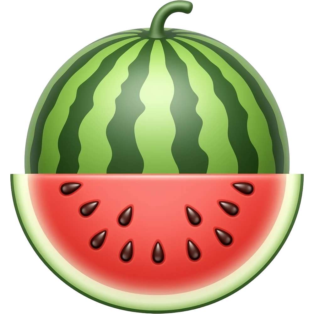Watermelon emoji