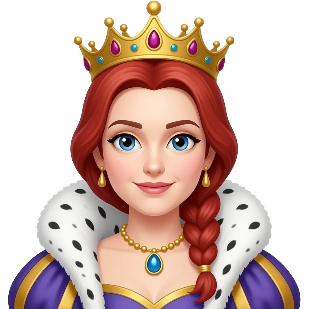 red queen emoji