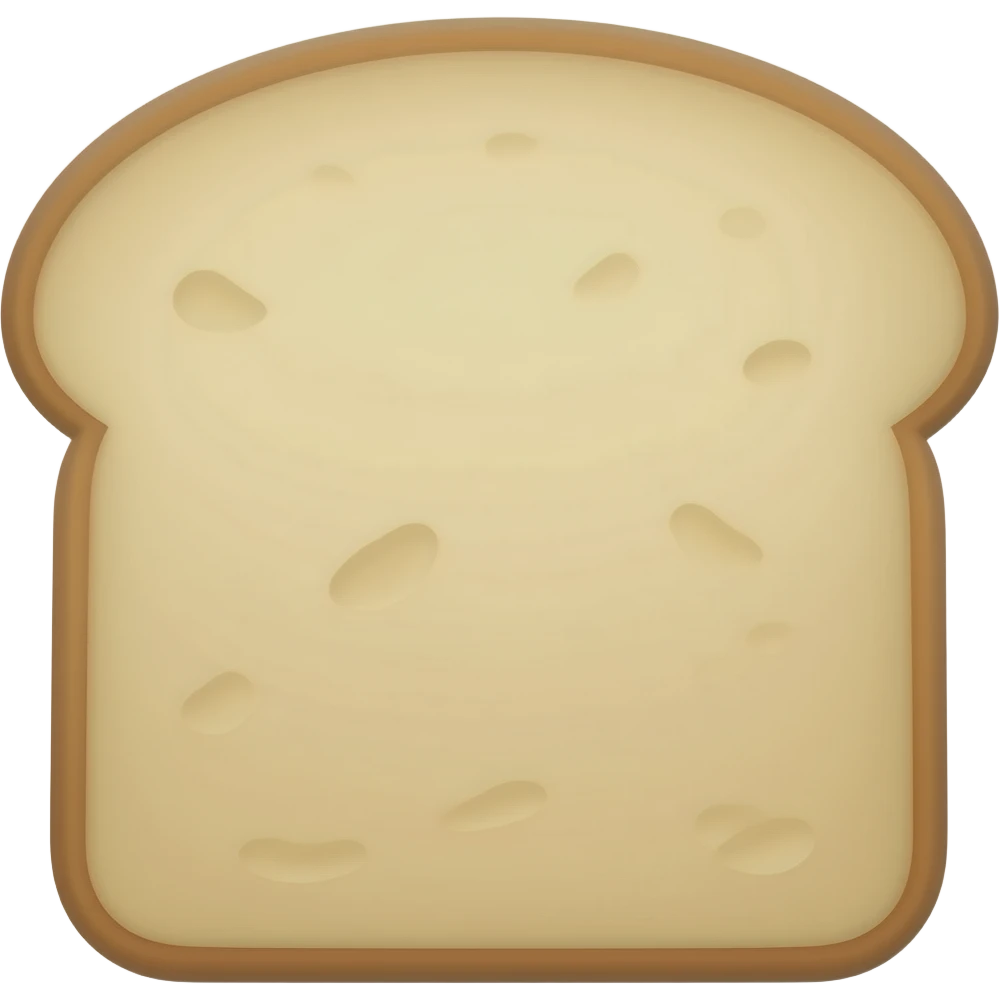 Slice of bread emoji