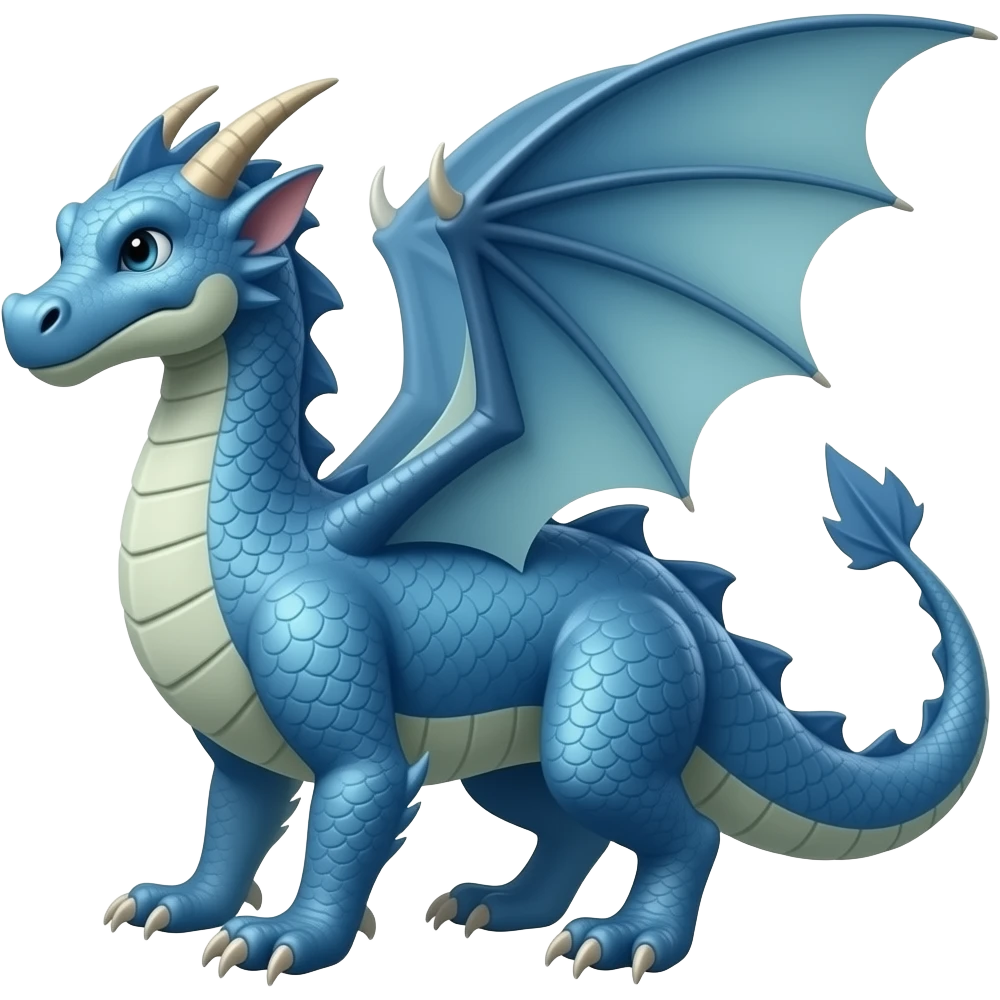 blue dragon emoji