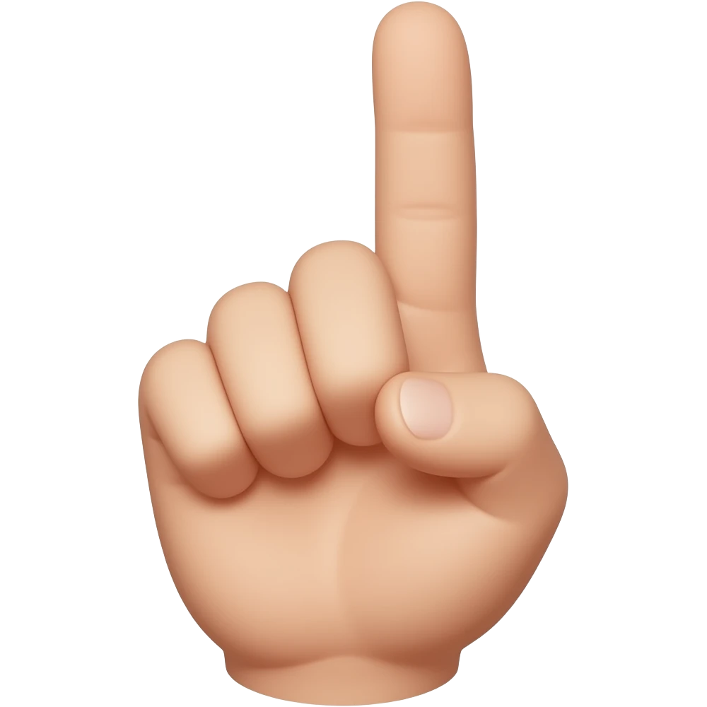 point emoji