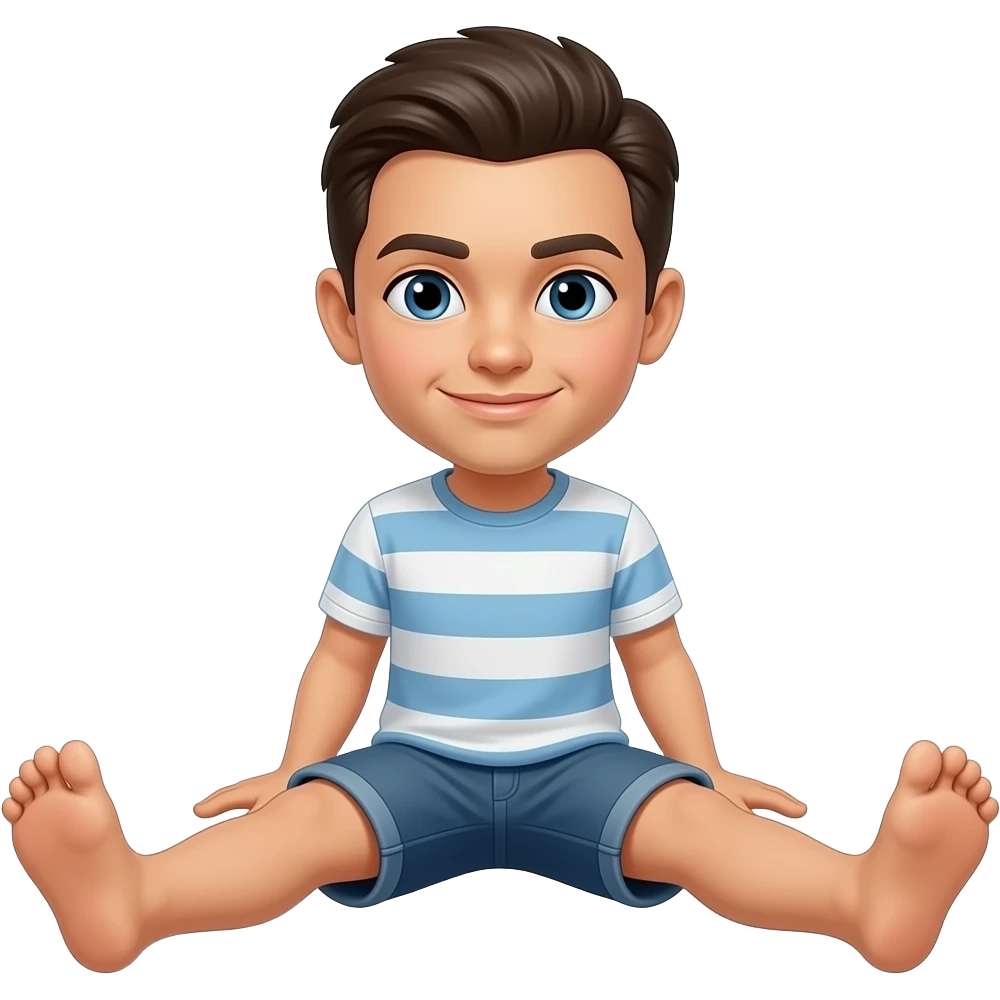 Legs spread open emoji