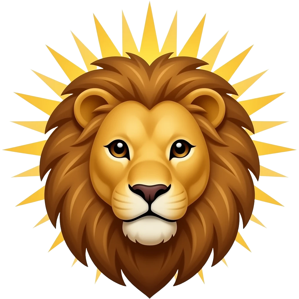 ایموجی شیر خورشید emoji
