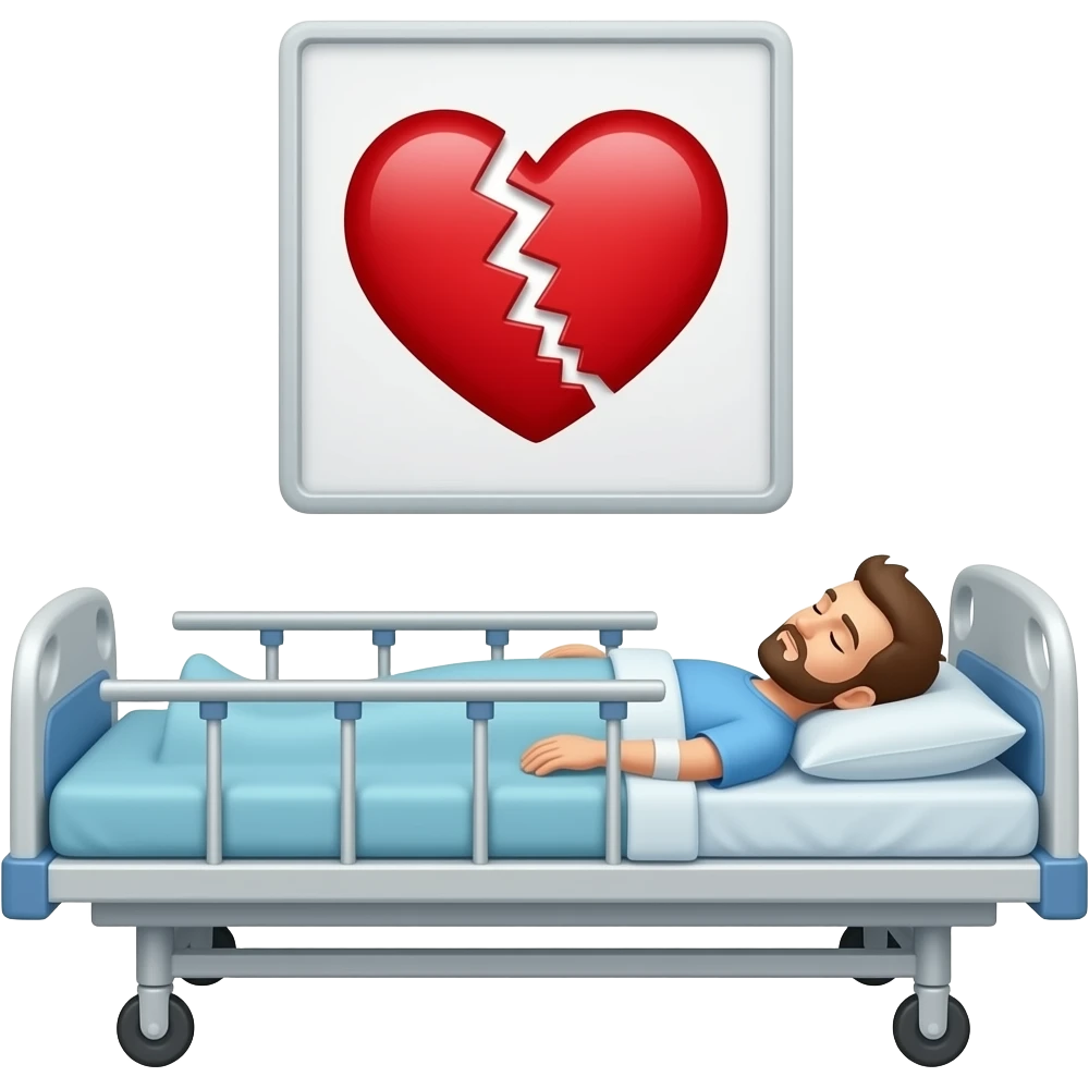 قلبهای شکسته وبیمار emoji