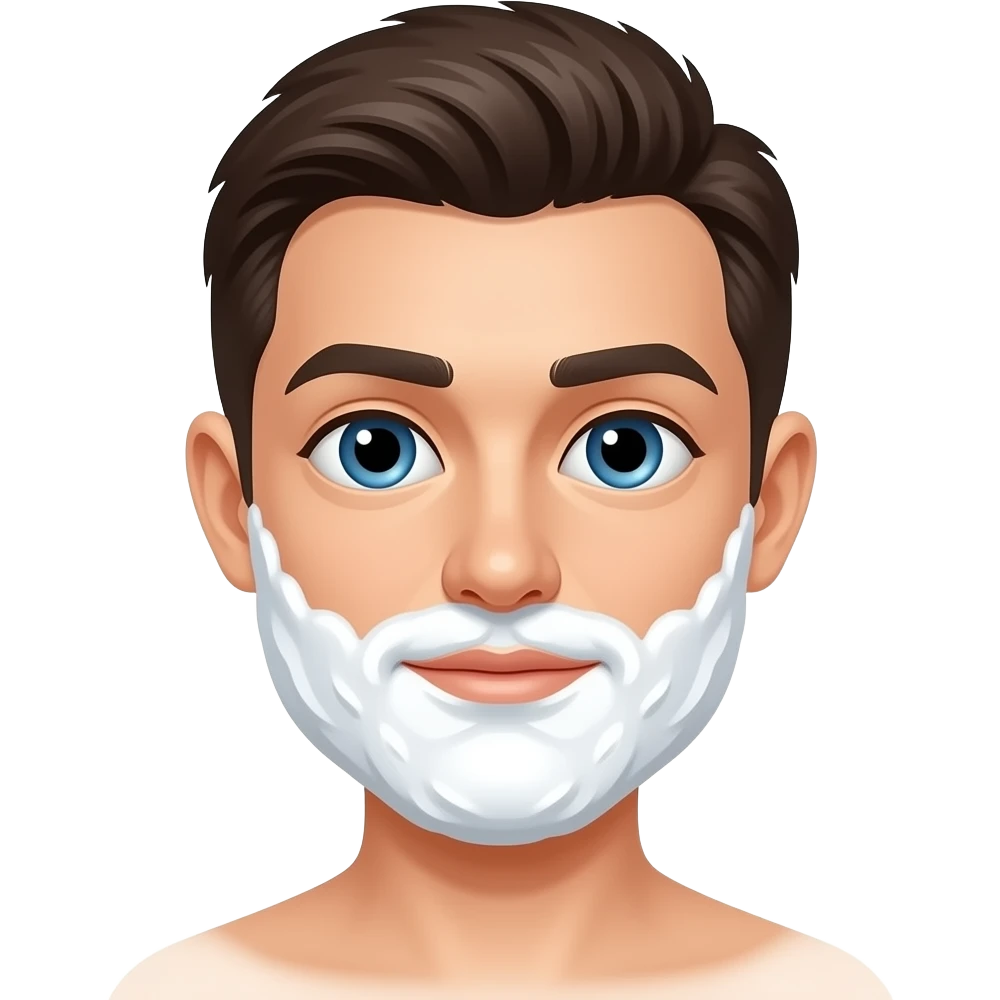 shaving leg by patient emoji