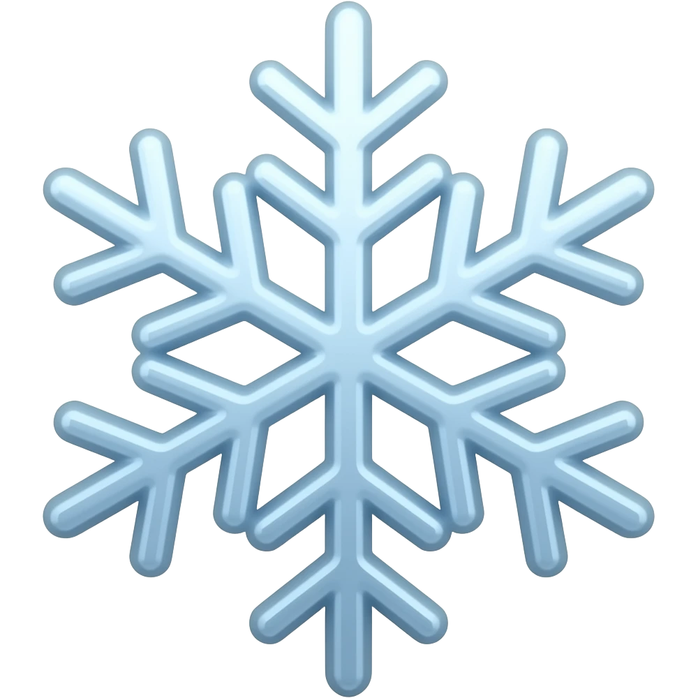 snowflakes emoji