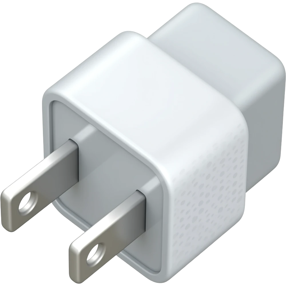 charger plug emoji
