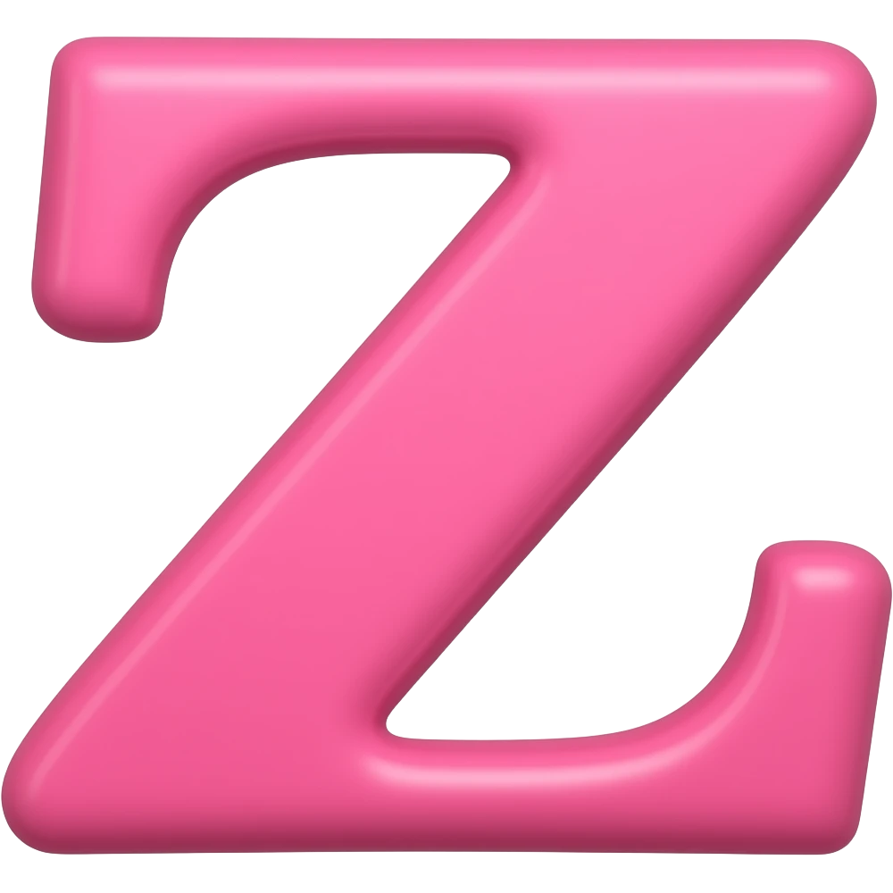 PINK Z emoji