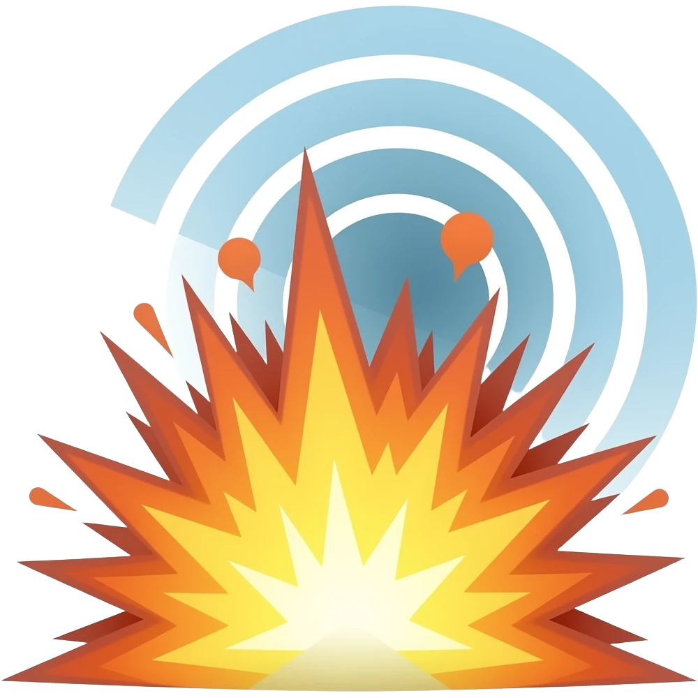 雷达爆炸 emoji