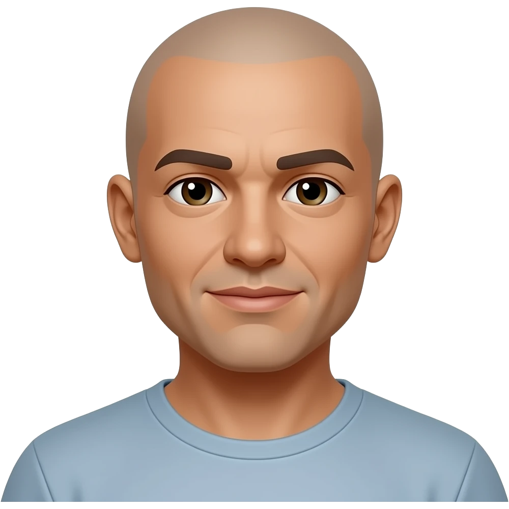 Baldiback emoji