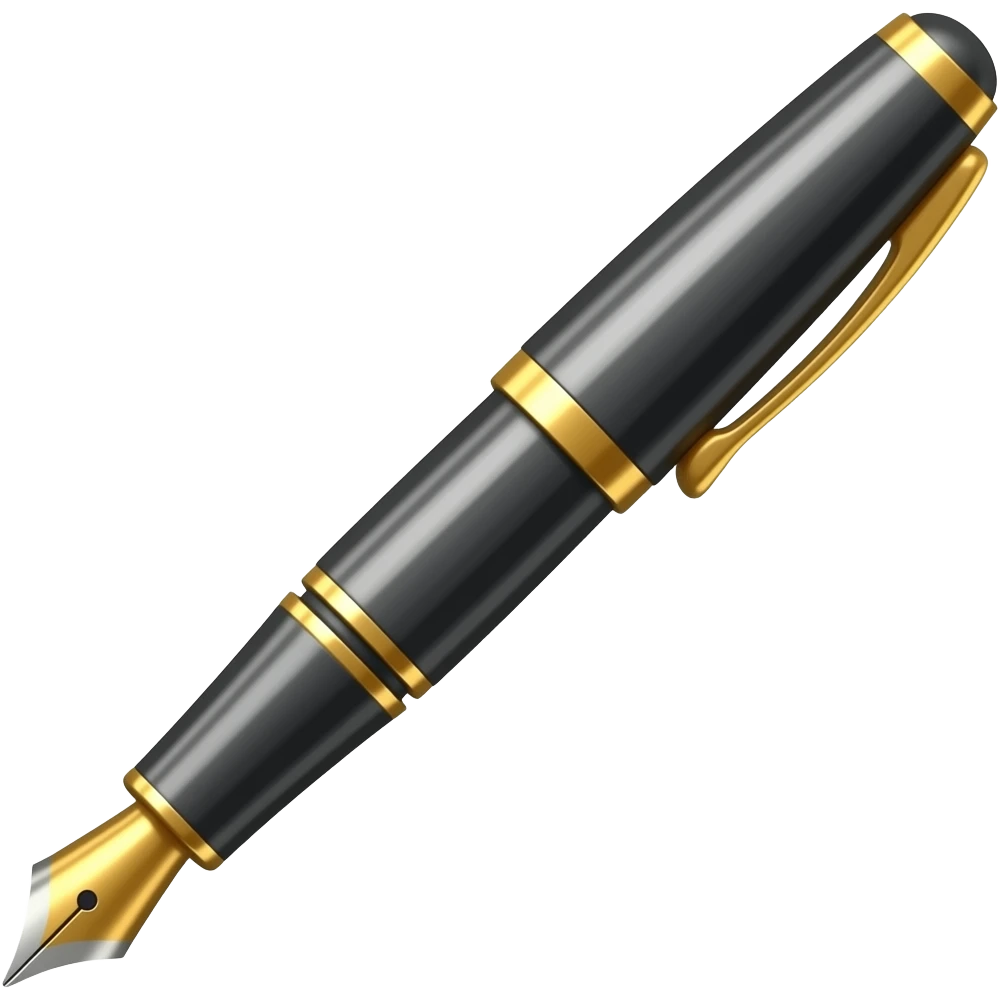 Fountain pen emoji