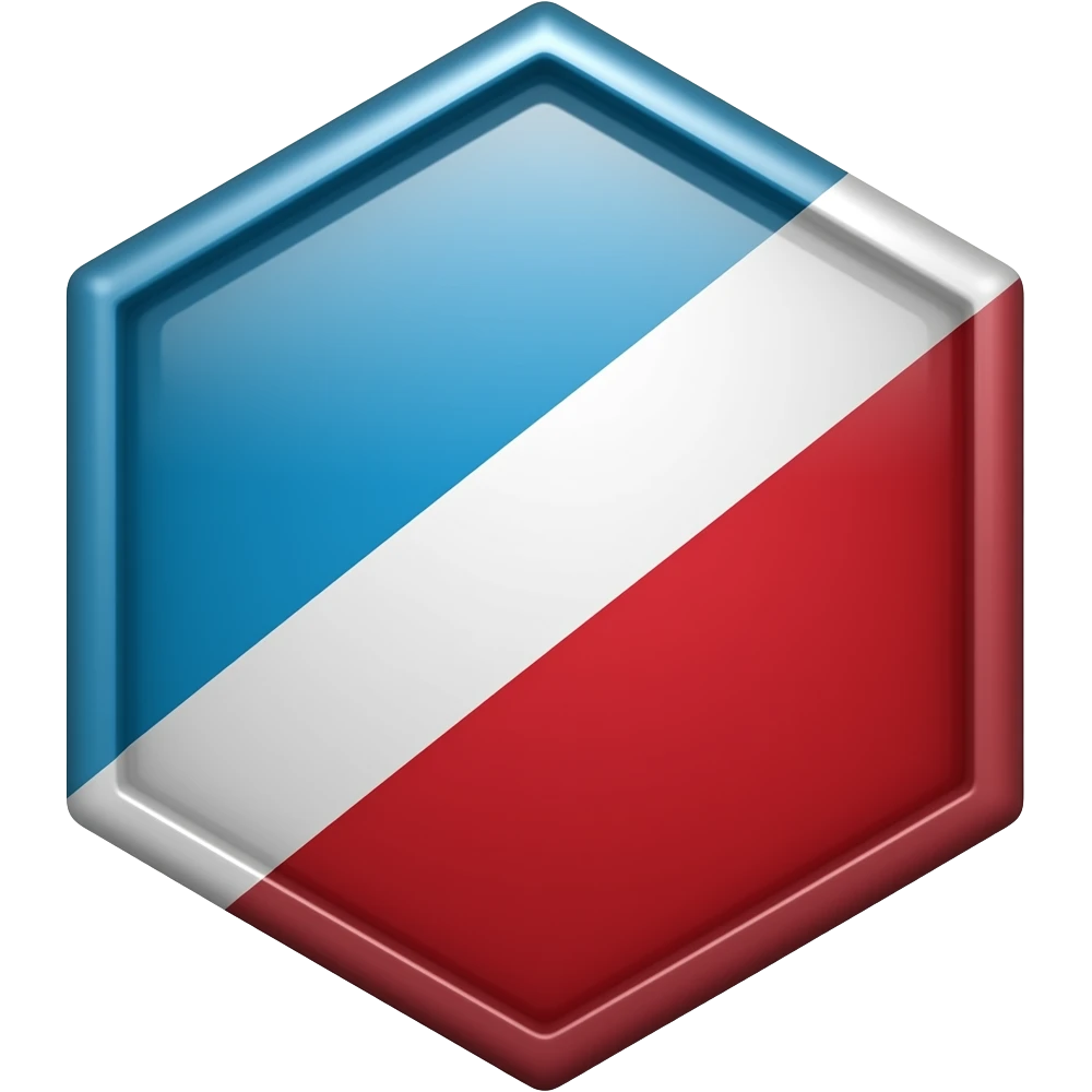 Different shape flag emoji