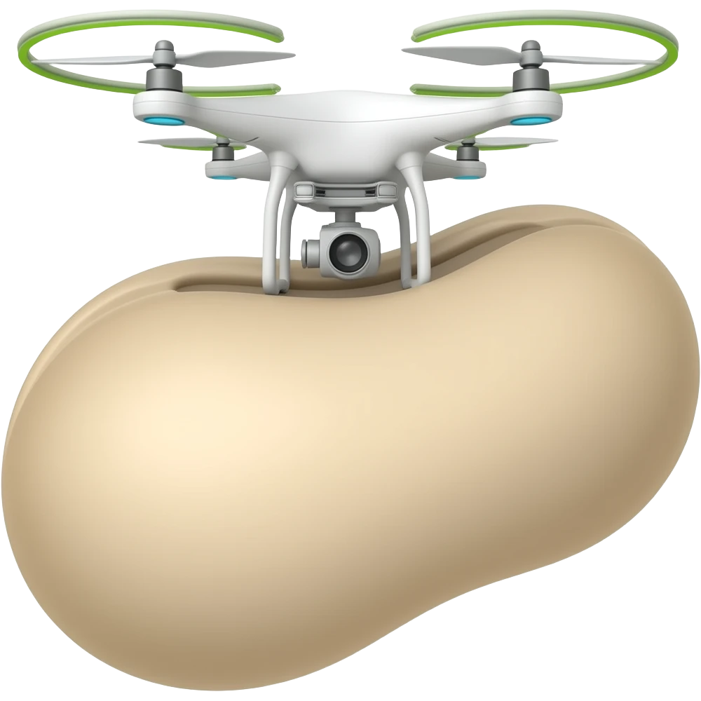 drone bean emoji