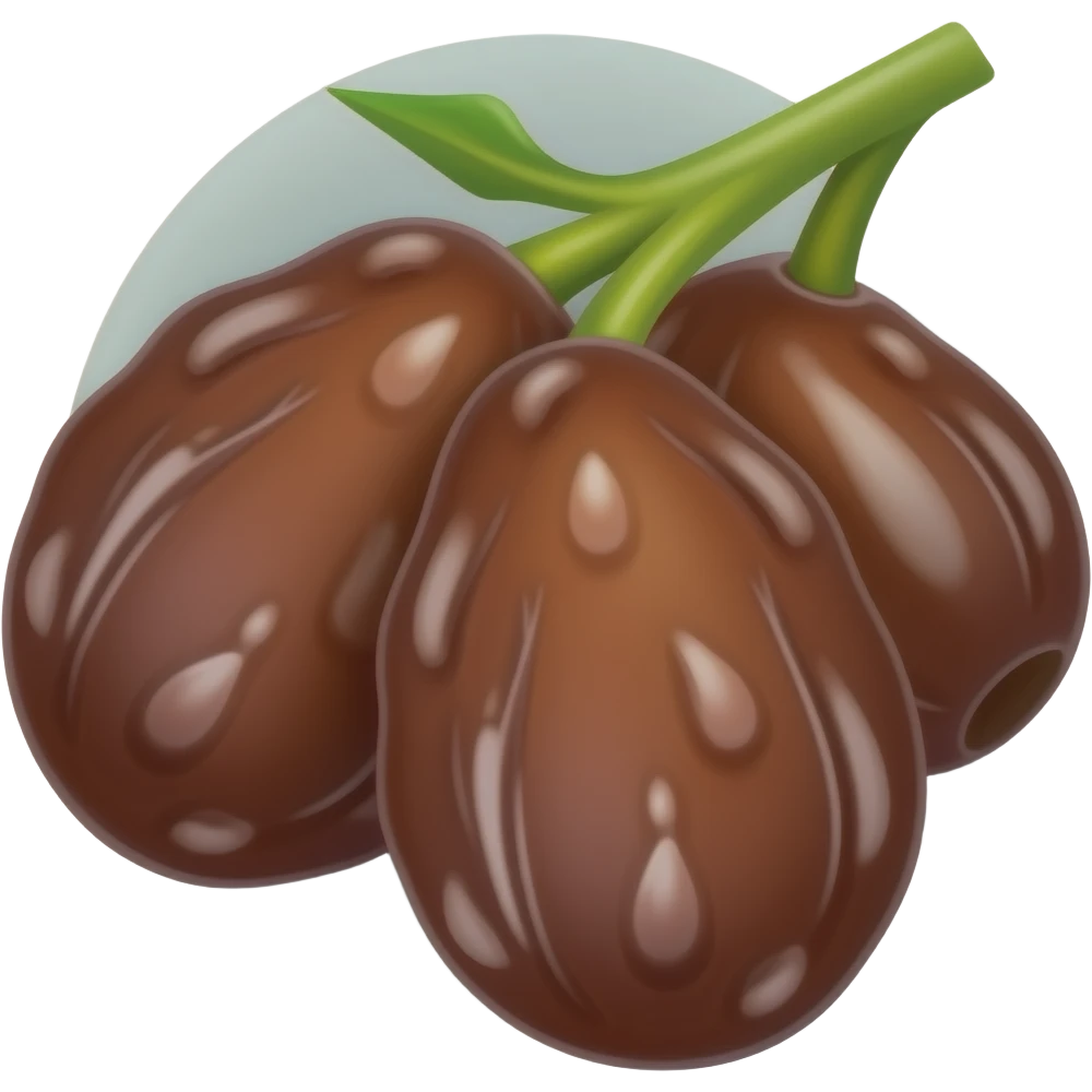 Uvas pasas emoji